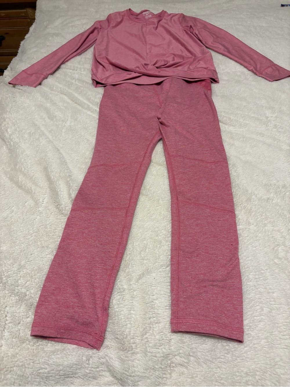 OshKosh B'gosh Girls Pink Long-Sleeve Set